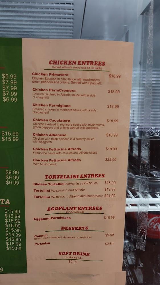 Roma's Italian Bistro Menu image 4